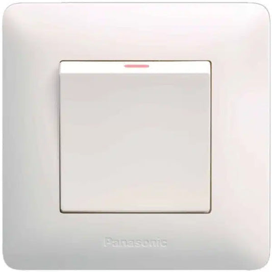 Panasonic Switches  1Gang Two-Way  (White)