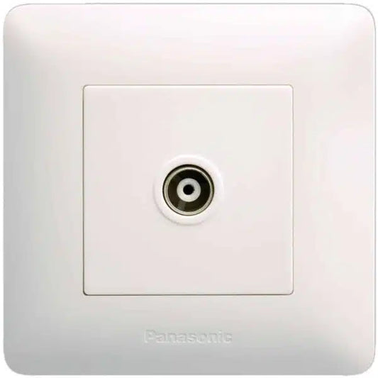 Panasonic Switches 1G TV Socket  white