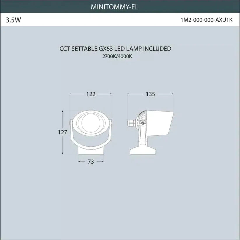 Minitommy-EL, Ground Spike Light - Fumagalli