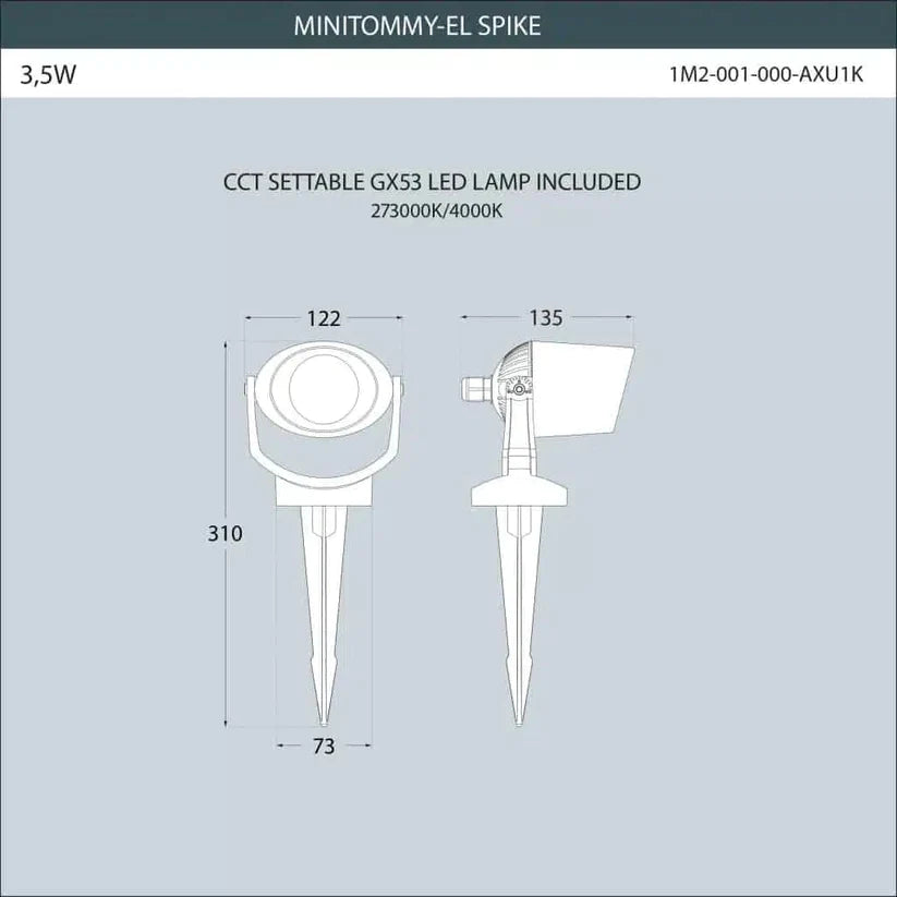 Minitommy-EL, Ground Spike Light - Fumagalli