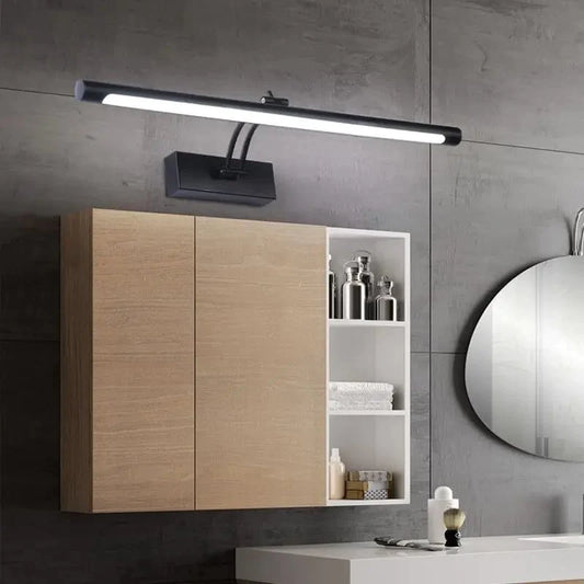 Black Bathroom LED Mirror Light