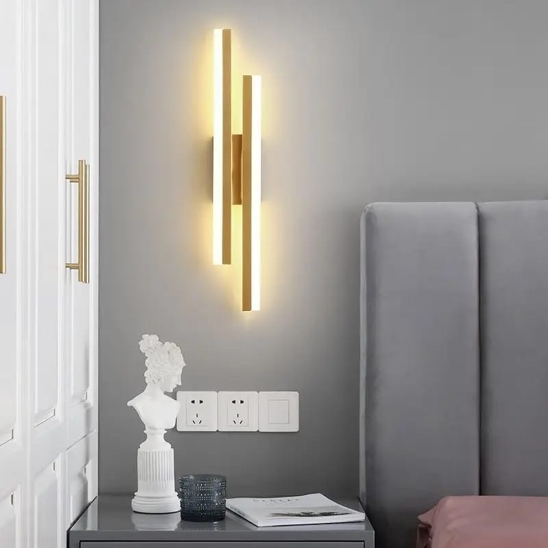 HDC Creative Gold Linear Wall Light