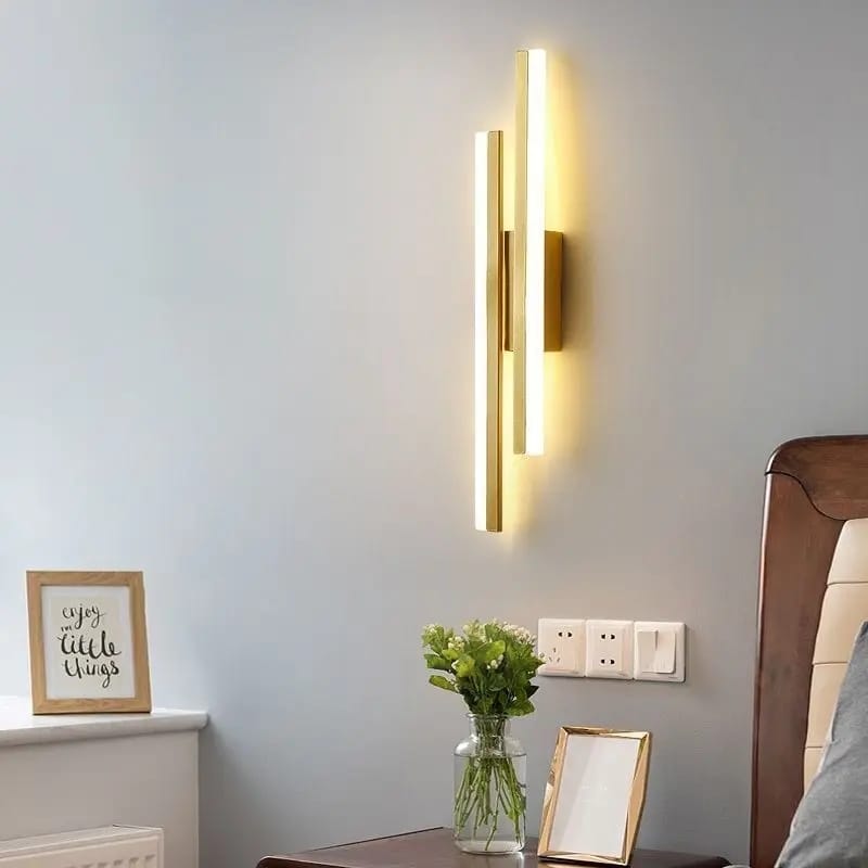 HDC Creative Gold Linear Wall Light