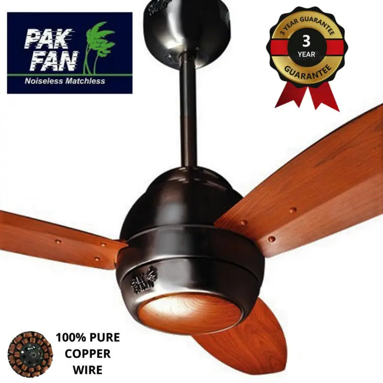 PK  Fan Ceiling  Elegance Dark Wood AC/DC  (3-blade)