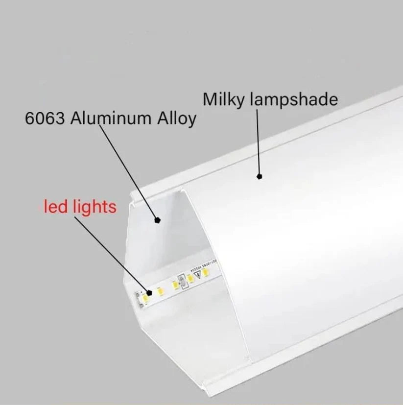 Ceiling Corner 45 Degree Aluminium Profile Light