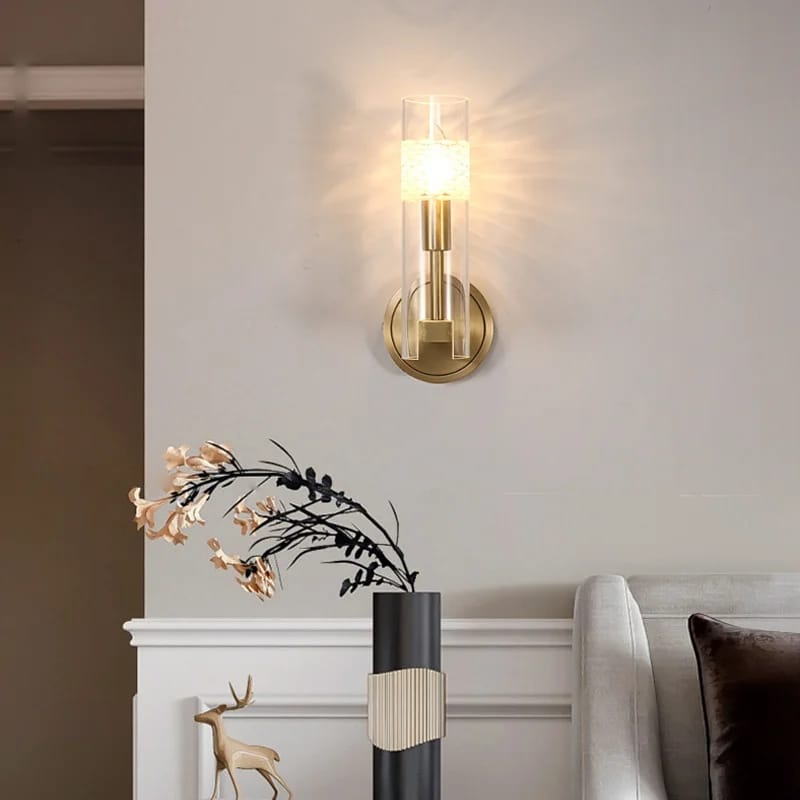 Modern Luxury Glass Bottle Wall Lamp