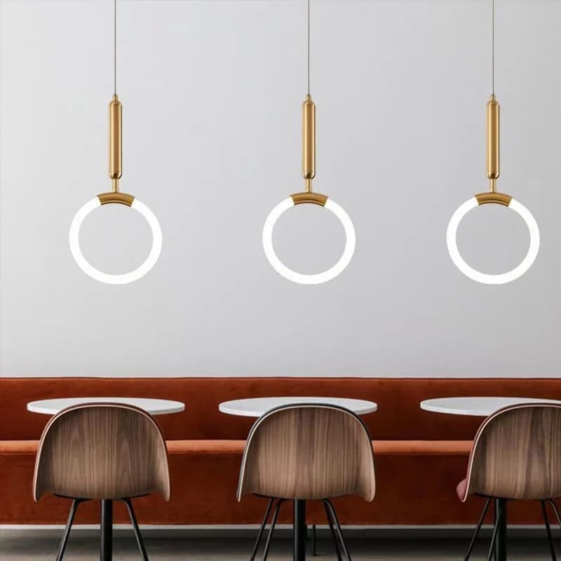 Luxury Post Modern Circle Pendant Light