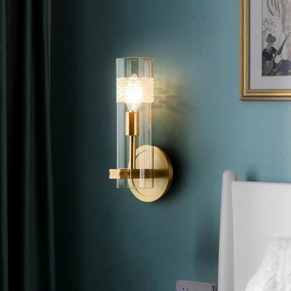 Modern Luxury Glass Bottle Wall Lamp