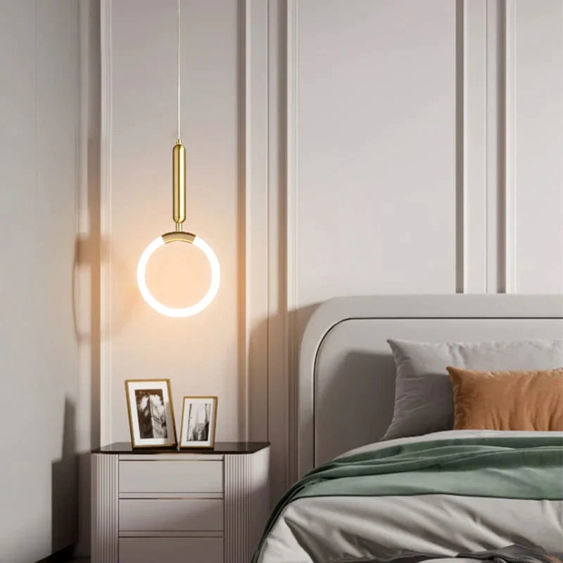 Luxury Post Modern Circle Pendant Light