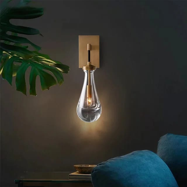 Luxury Fashion Water Drop Wall Lamp