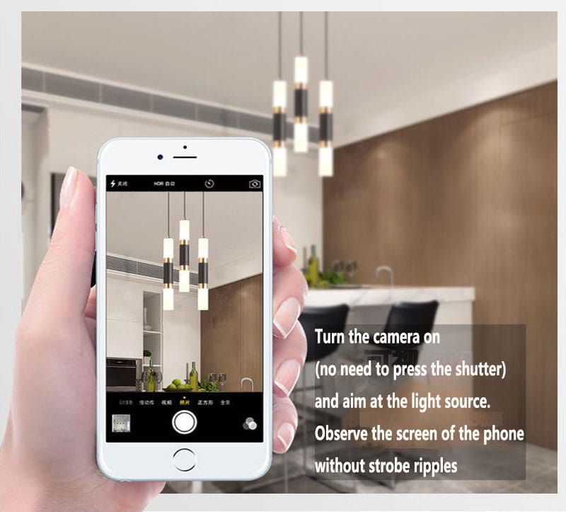 Long Cylindrical LED Pendant Light