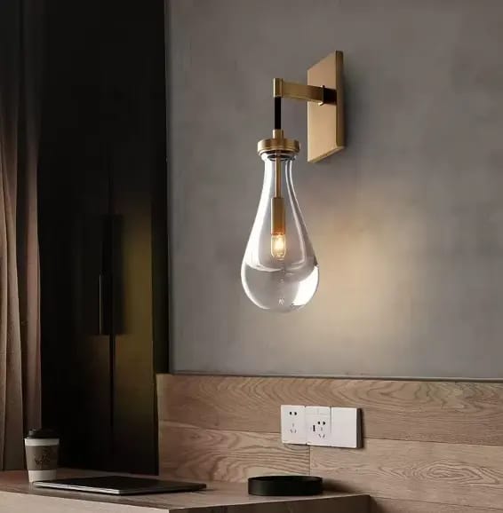 Luxury Fashion Water Drop Wall Lamp