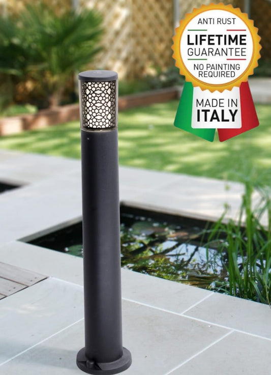 CARLO 800 DECO Modern Bollard - Fumagalli