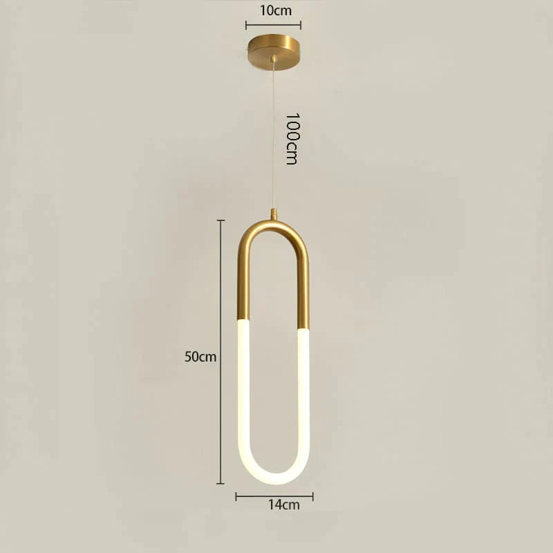 Modern Creative Long-Line Pendant Lamp